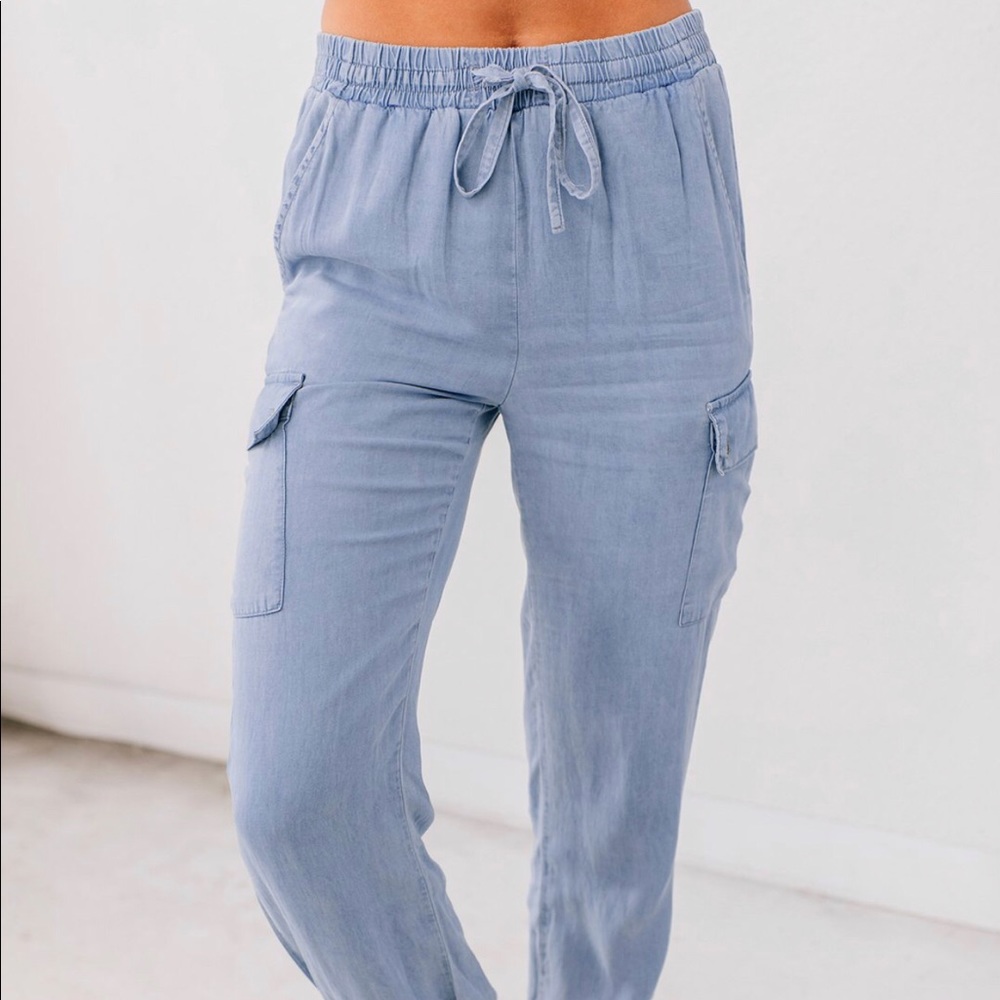 NanaMacs Denim Joggers